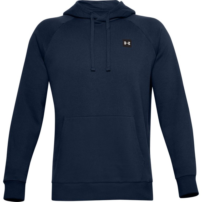 Under Armour UA Rival Fleece Hoodie M - modrá
