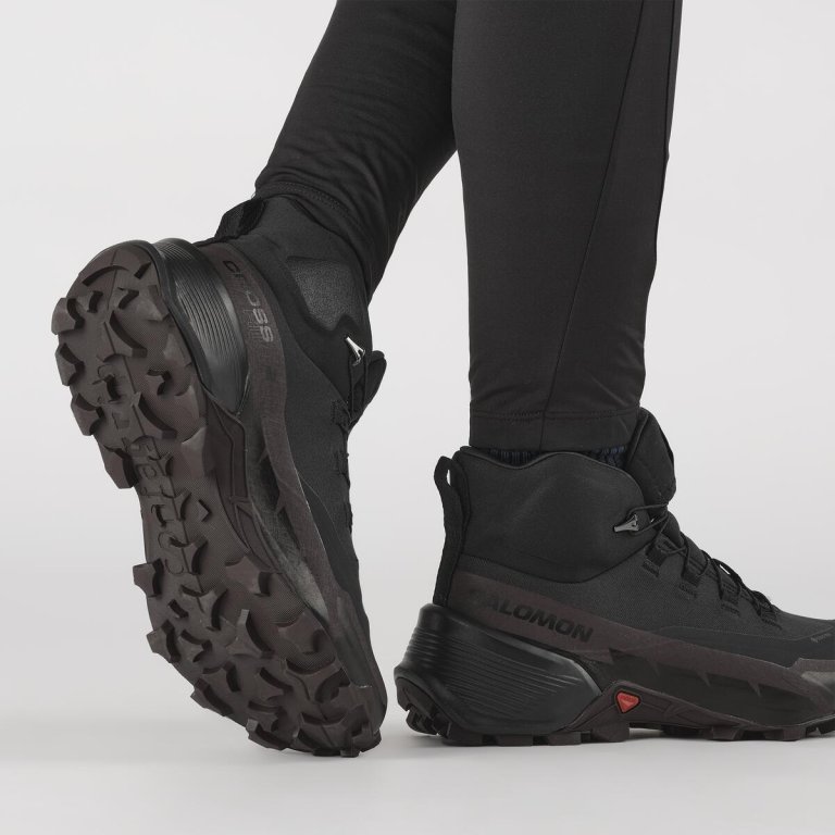Взуття Salomon Cross Hike Mid GTX 2 W - сірий/коричневий/чорний