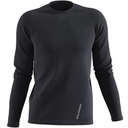 Футболка Salomon Sense LS Tee M - чорний