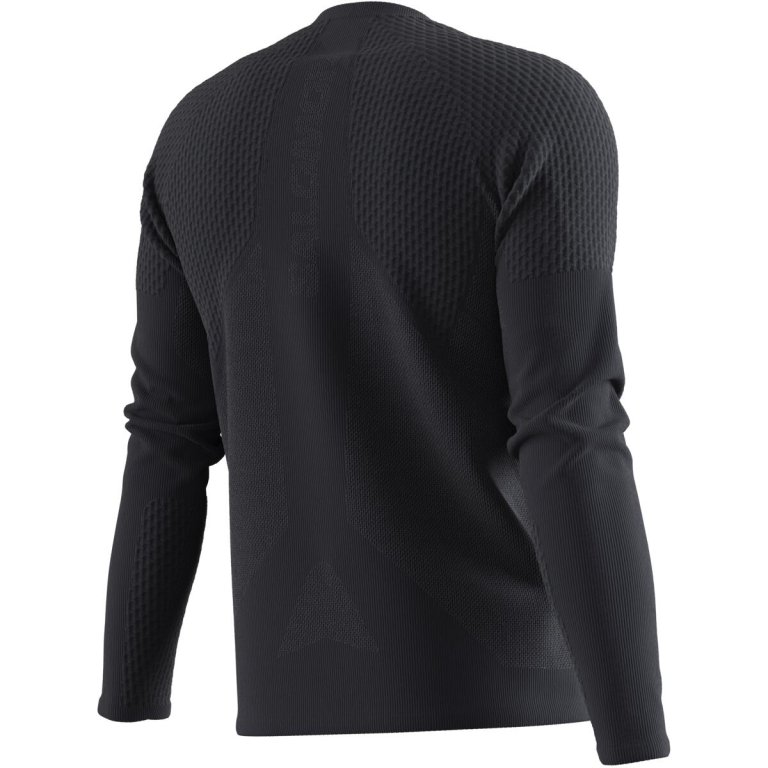 Футболка Salomon Sense LS Tee M - чорний