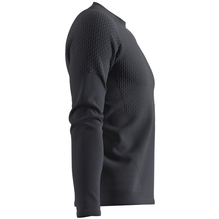 Футболка Salomon Sense LS Tee M - чорний
