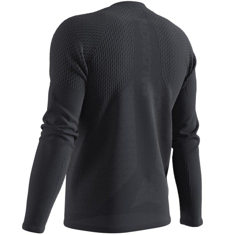 Футболка Salomon Sense LS Tee M - чорний