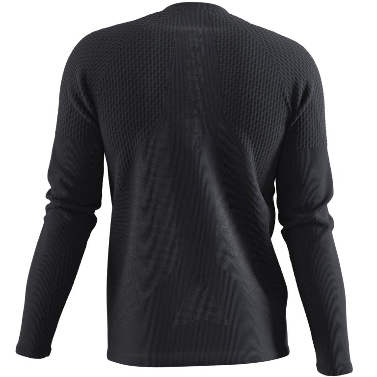 Футболка Salomon Sense LS Tee M - чорний