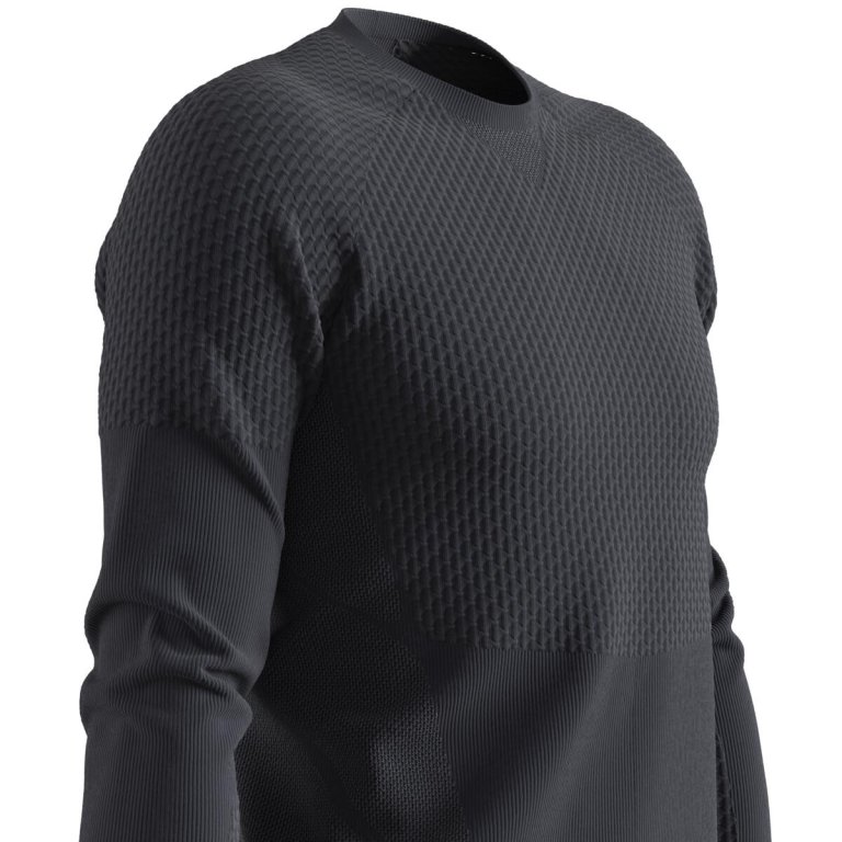 Футболка Salomon Sense LS Tee M - чорний