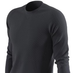 Футболка Salomon Sense LS Tee M - чорний