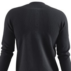 Футболка Salomon Sense LS Tee M - чорний