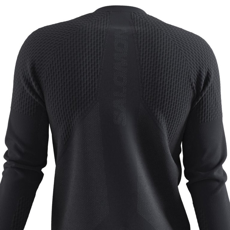 Футболка Salomon Sense LS Tee M - чорний