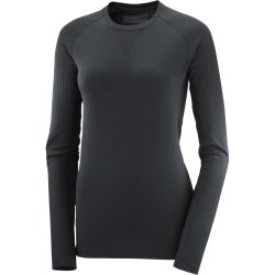 Tričko Salomon Sense LS Tee W - černá