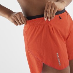 Шорти Salomon Sense Aero 5" Short W - червоний