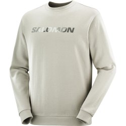 Кофта Salomon Outlife Logo Winter Crew Sweatshirt - бежева