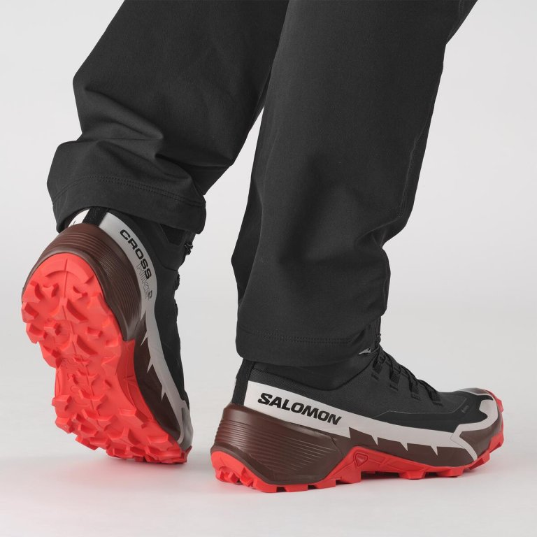 Взуття Salomon Cross Hike Mid GTX 2 M - чорний/червоний