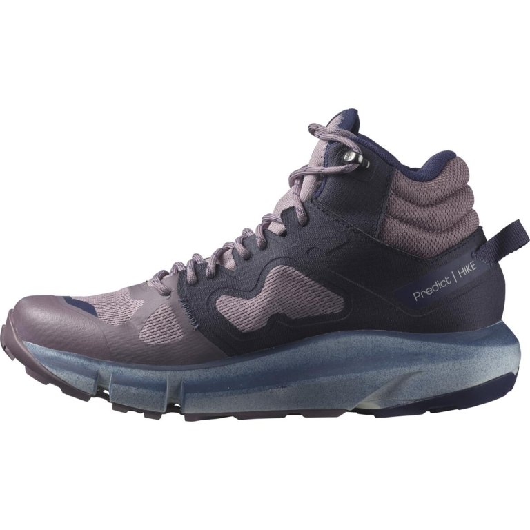 Взуття Salomon Predict Hike Mid GTX W - фіолетовий