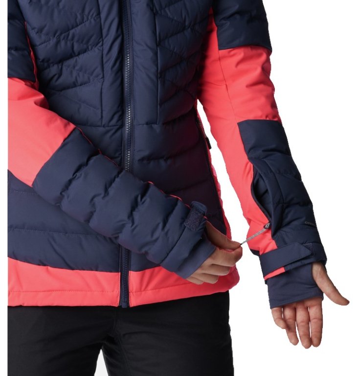 Куртка Columbia Bird Mountain™ Insulated Jacket W - темно-синій/червоний