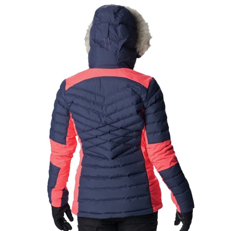 Куртка Columbia Bird Mountain™ Insulated Jacket W - темно-синій/червоний