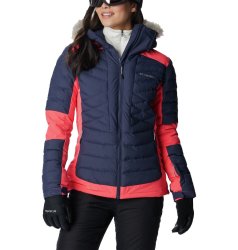 Куртка Columbia Bird Mountain™ Insulated Jacket W - темно-синій/червоний