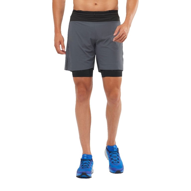Salomon Exo Motion TW Short M - сірий / чорний